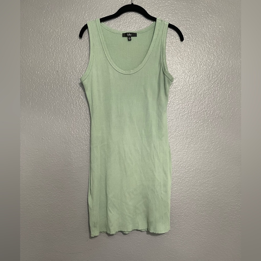 Lulus Ribbed Tank Dress